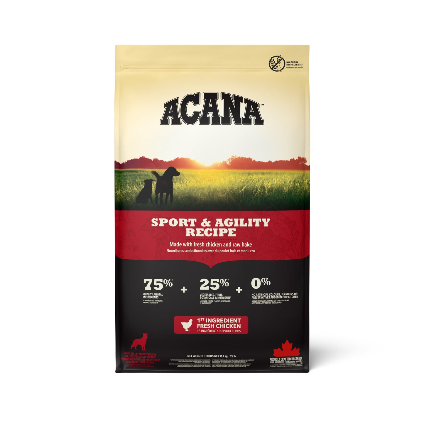 Acana Sports & Agility Dry Dog Food- 11.4 Kg
