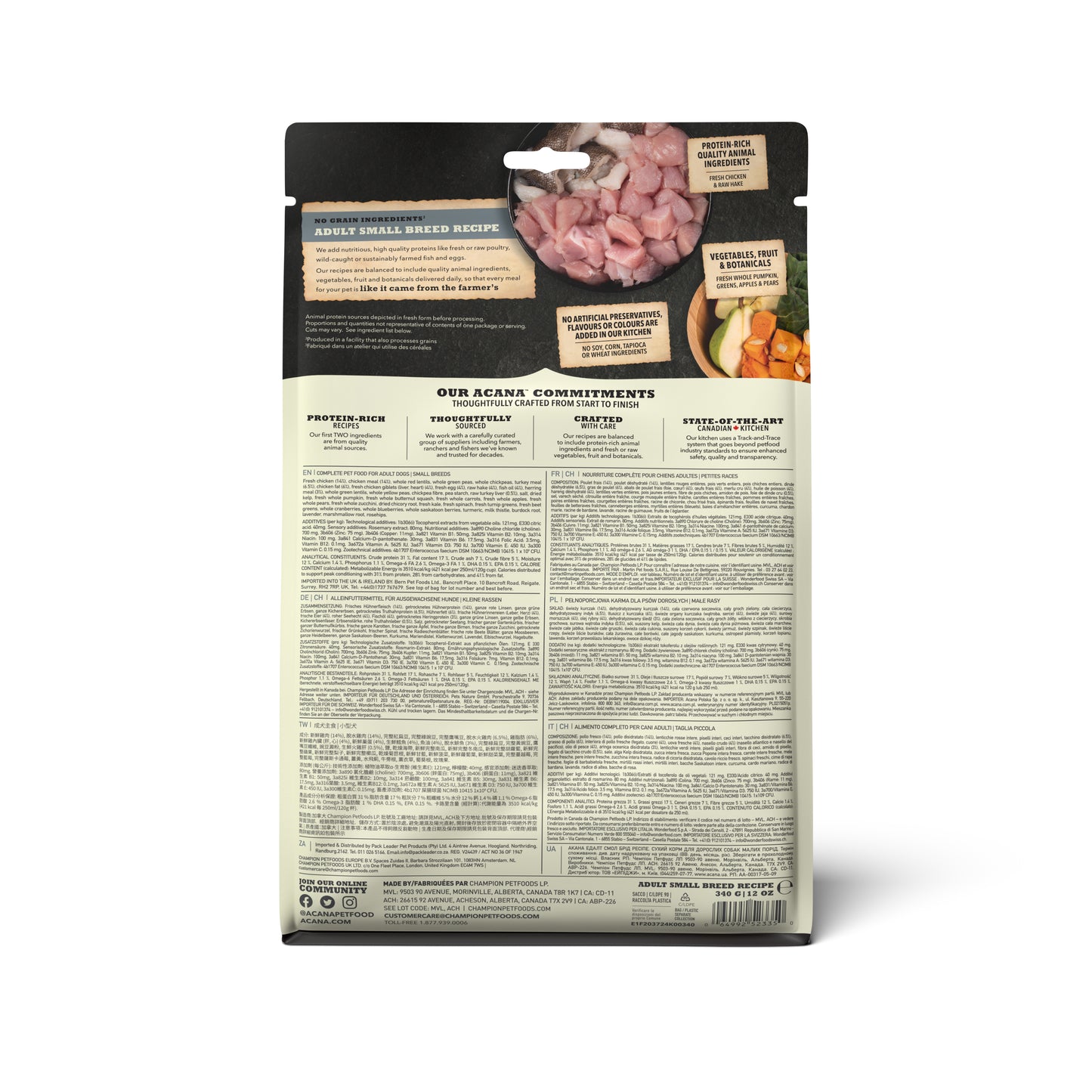 Acana Adult Small Breed Dry Dog Food