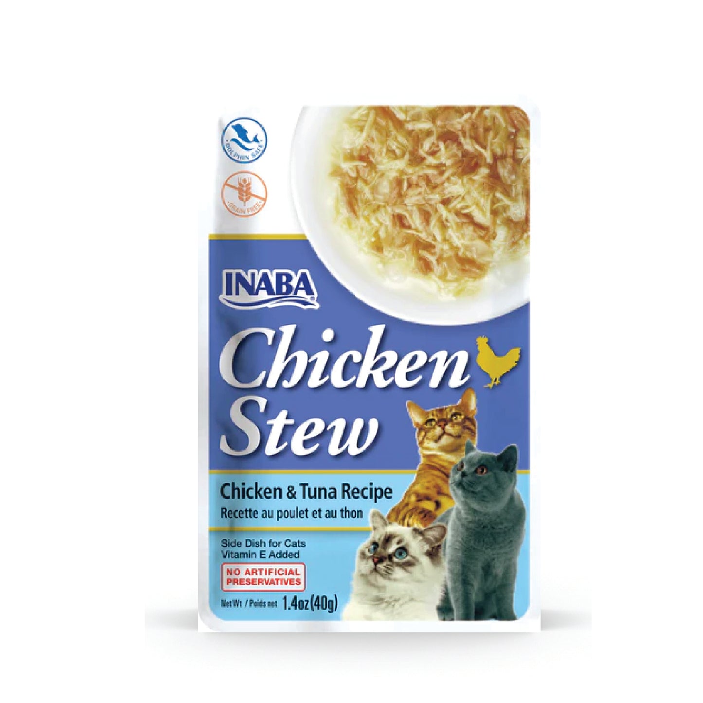 Inaba Chicken Stew Chicken & Tuna Recipe (Pack of 6)