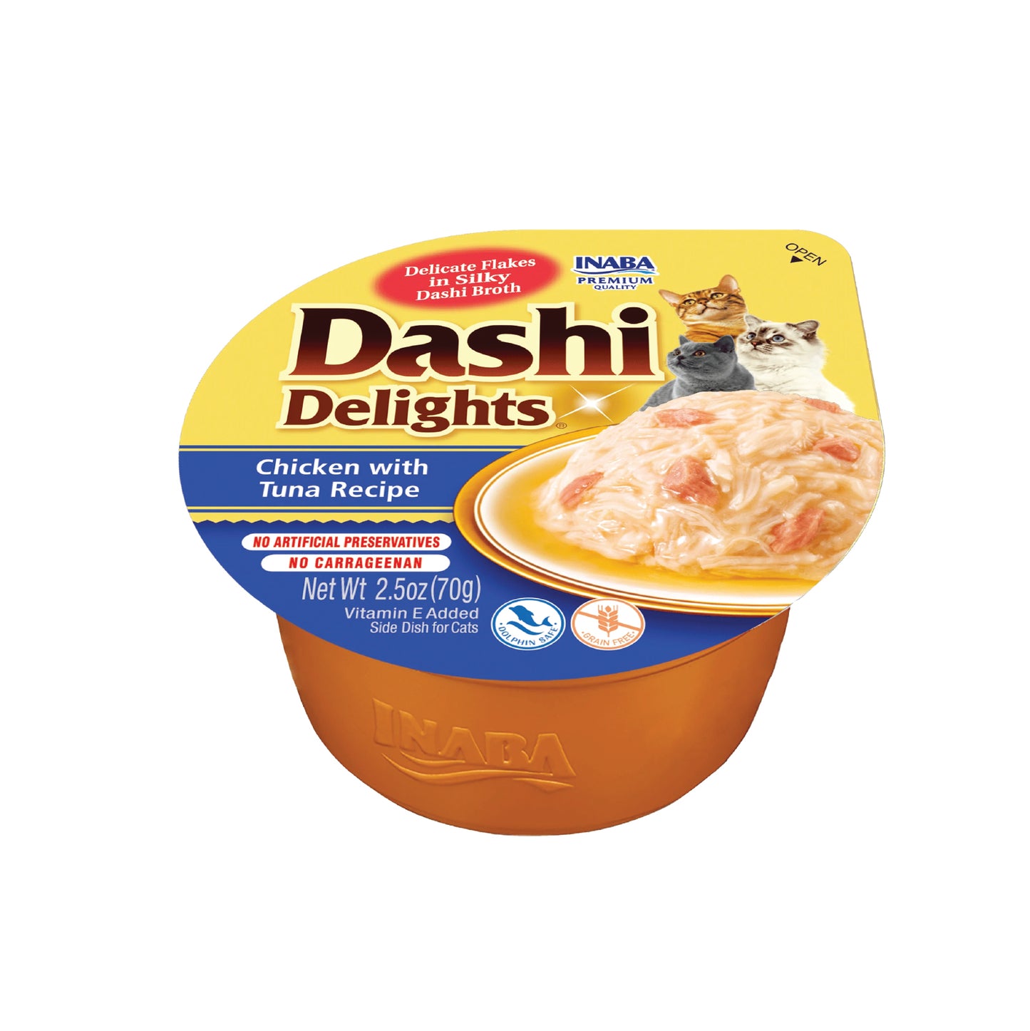 Inaba Dashi Delights Chicken with Tuna Recipe (Pack of 6)