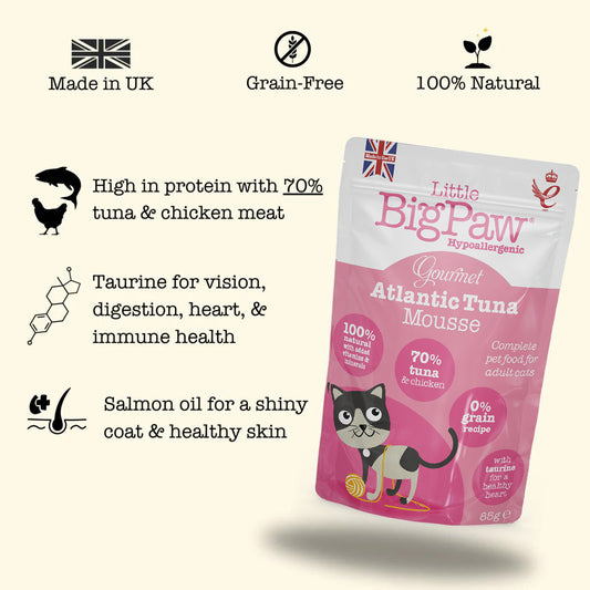 Little Big Paw Gourmet Atlantic Tuna Mousse