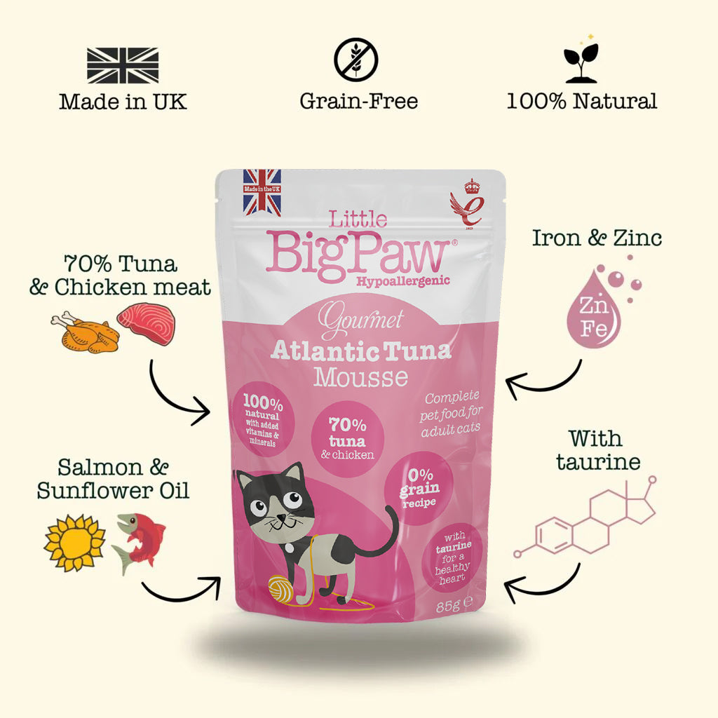 Little Big Paw Gourmet Atlantic Tuna Mousse