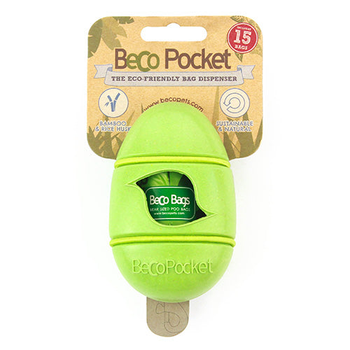 Beco Bamboo Poop Bag Dispenser for Dogs