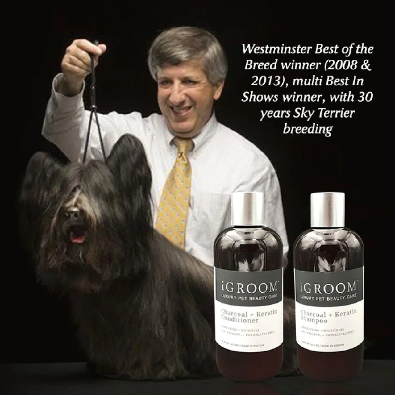 IGroom Charcoal + Keratin Shampoo