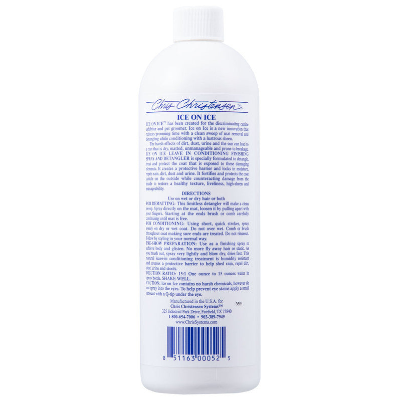 Chris Christensen Ice on Ice Detangling and Finishing Spray