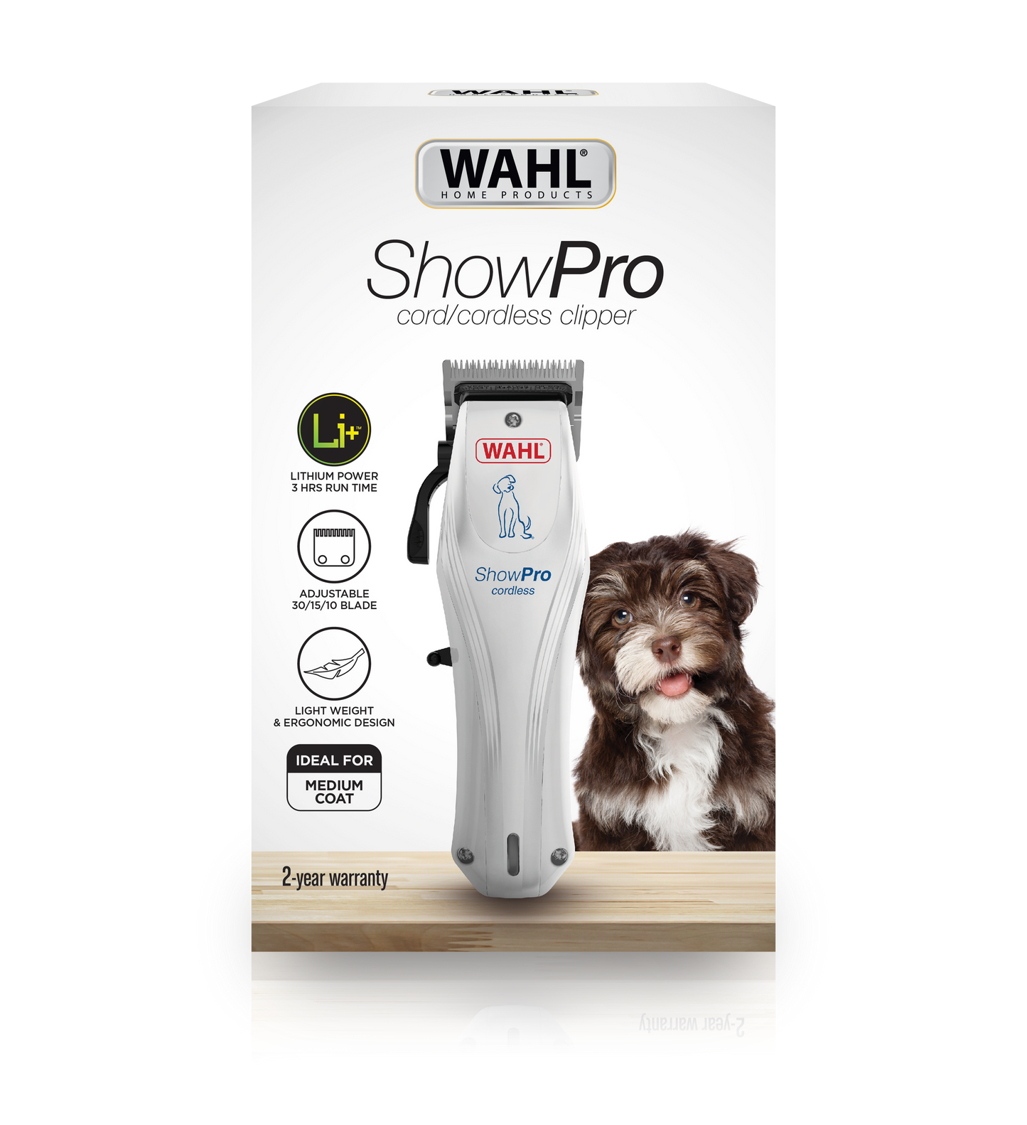 Wahl Cordless Lithium ShowPro Pet Clipper
