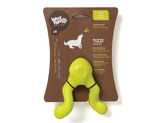West Paw Zogoflex Tizzi Fetch Play Toy for Dogs