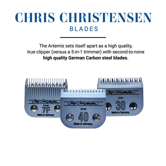 Chris Christensen High Carbon Steel Clipper Blades