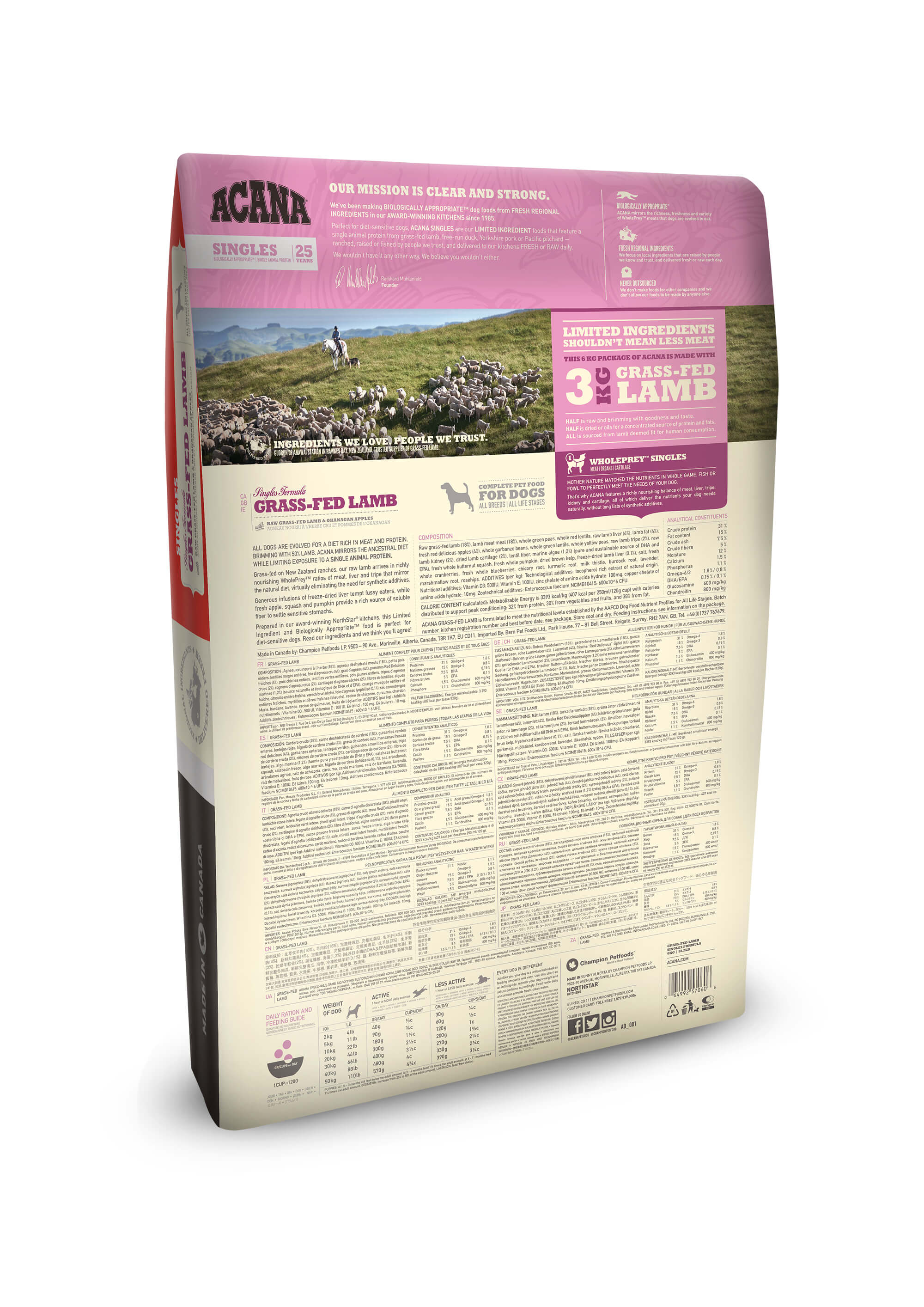 Acana Grass Fed Lamb