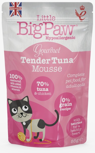 Little Big Paw - Gourmet Atlantic Tuna Mousse - 85 Grams