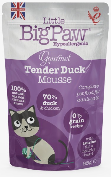 Little Big Paw - Gourmet Tender Duck Mousse - 85 Grams