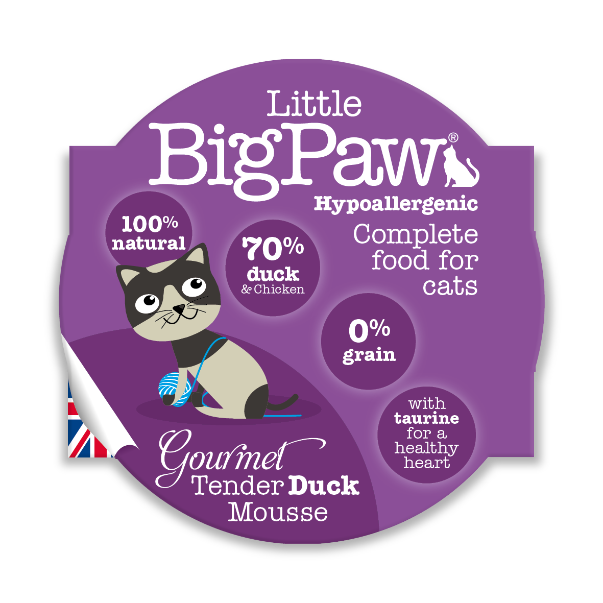 Little Big Paw - Tender Duck (CAT) - 85 Grams 
