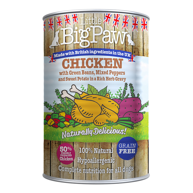 Little Big Paw - Chicken and Sweet Potato - 390 Gr