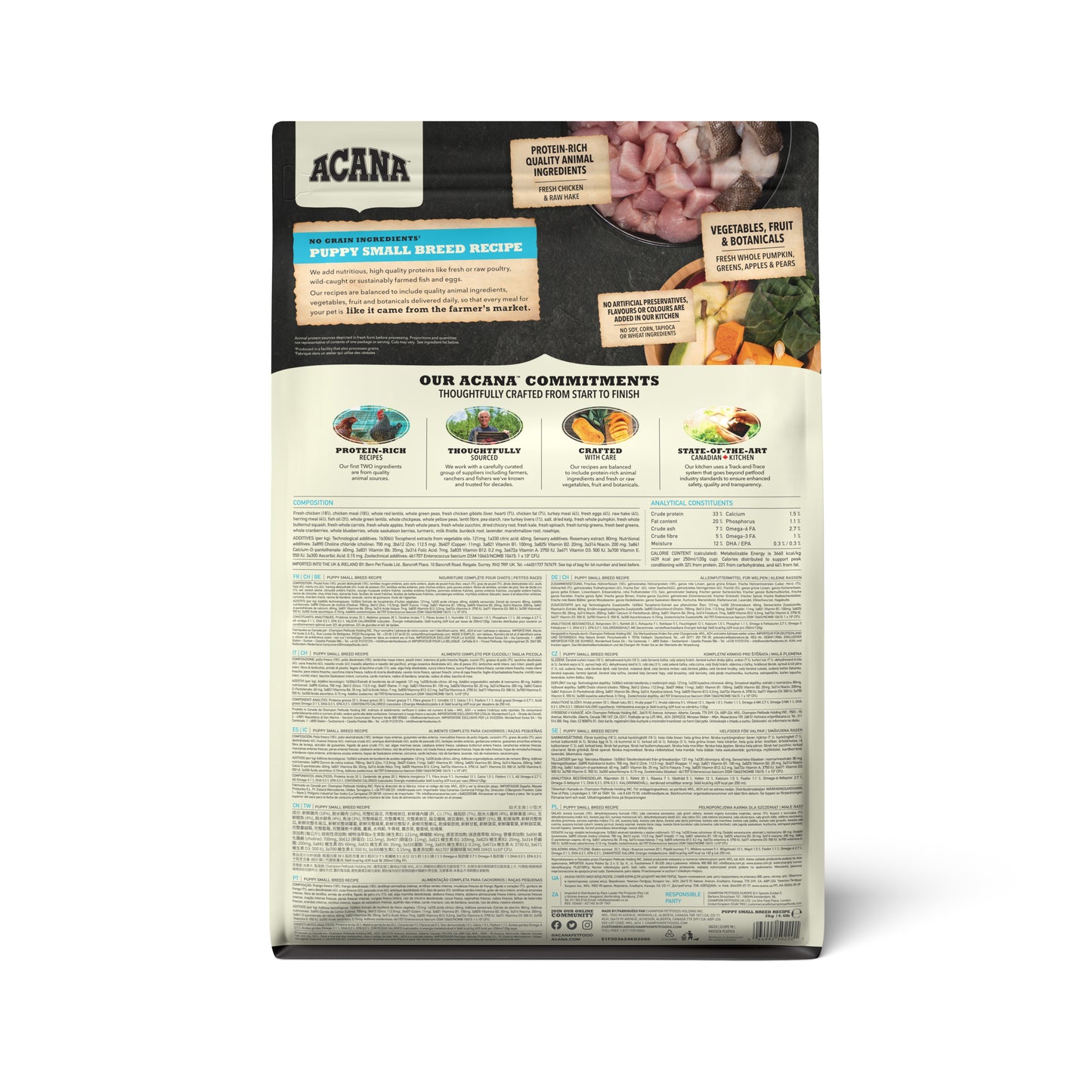 Acana Puppy Small Breed Dry Dog Food