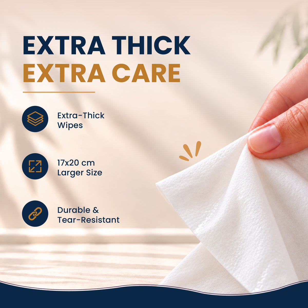 Pet Wipes with Vitamin E & Oatmeal | Vanilla | 60 Pulls