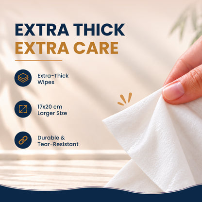 Pet Wipes with Vitamin E & Oatmeal | Vanilla | 60 Pulls