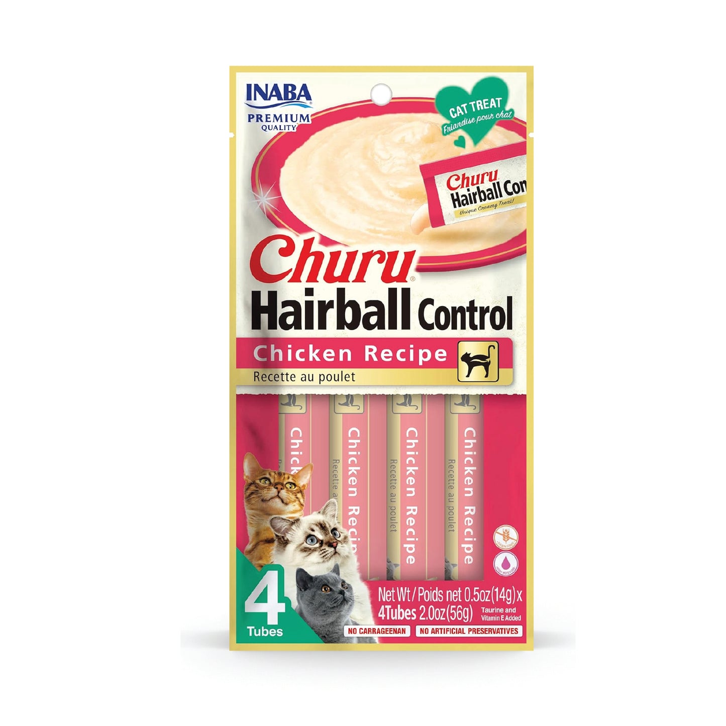 Inaba Churu For Hairball Chicken (Pack of 6)