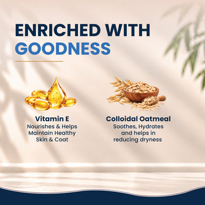 Pet Wipes with Vitamin E & Oatmeal | Unscented | 60 Pulls