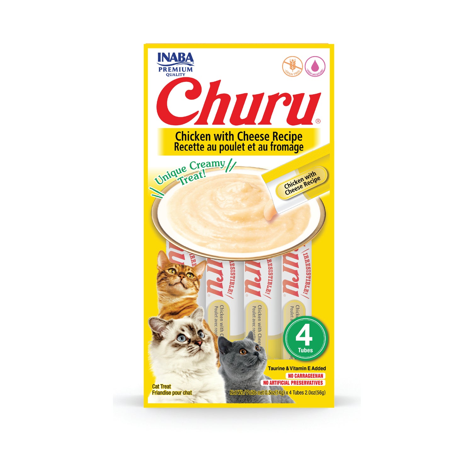 Inaba Churu Chicken with Cheese Recipe (Pack of 6)