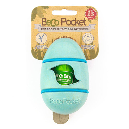 Beco Bamboo Poop Bag Dispenser for Dogs