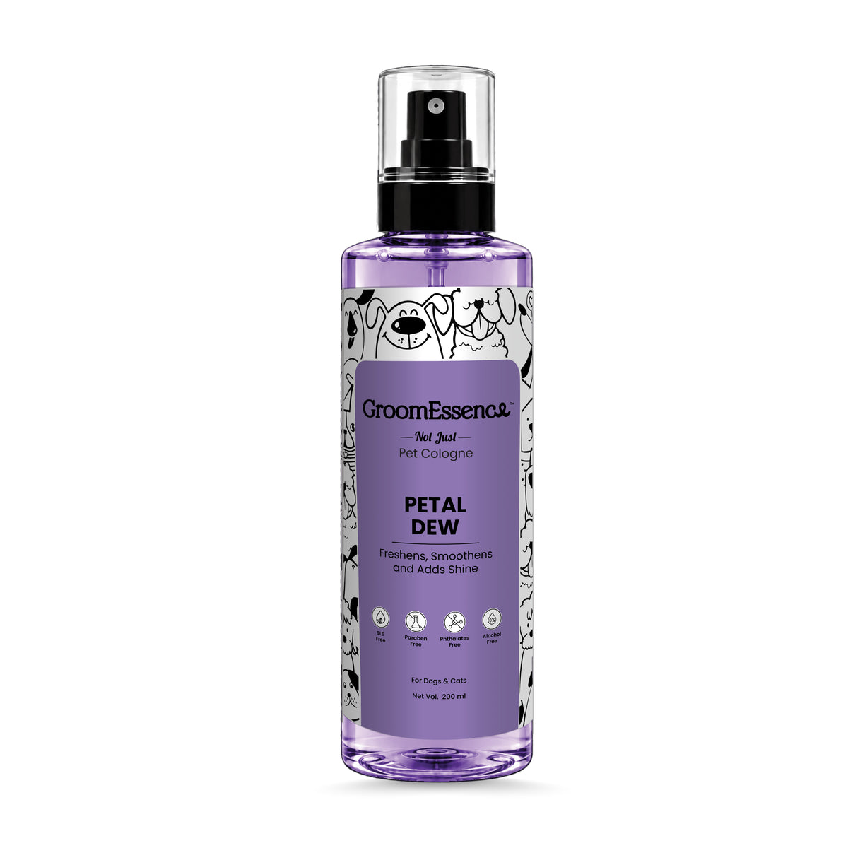 Petal Dew Pet Cologne For Dogs & Cats | 200ml