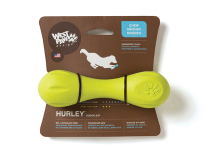 West Paw Zogoflex Hurley Durable Bone Chew Toy for Dogs