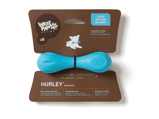 West Paw Zogoflex Hurley Durable Bone Chew Toy for Dogs