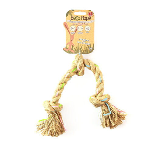 Beco Rope Jungle Triple Knot Toy for Dogs(Multi Colour)