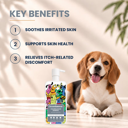 Colloidal Silver Shampoo for Dogs with 22 PPM Colloidal Silver | Gentle Pet Shampoo for Dogs | 300 ml