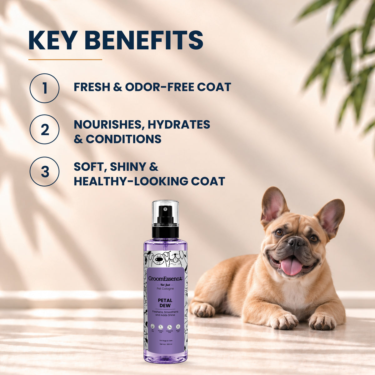 Petal Dew Pet Cologne For Dogs & Cats | 200ml