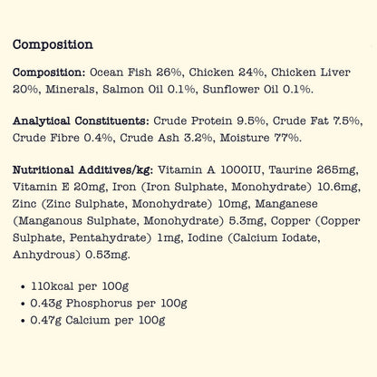 Little Big Paw Gourmet Ocean Fish Mousse