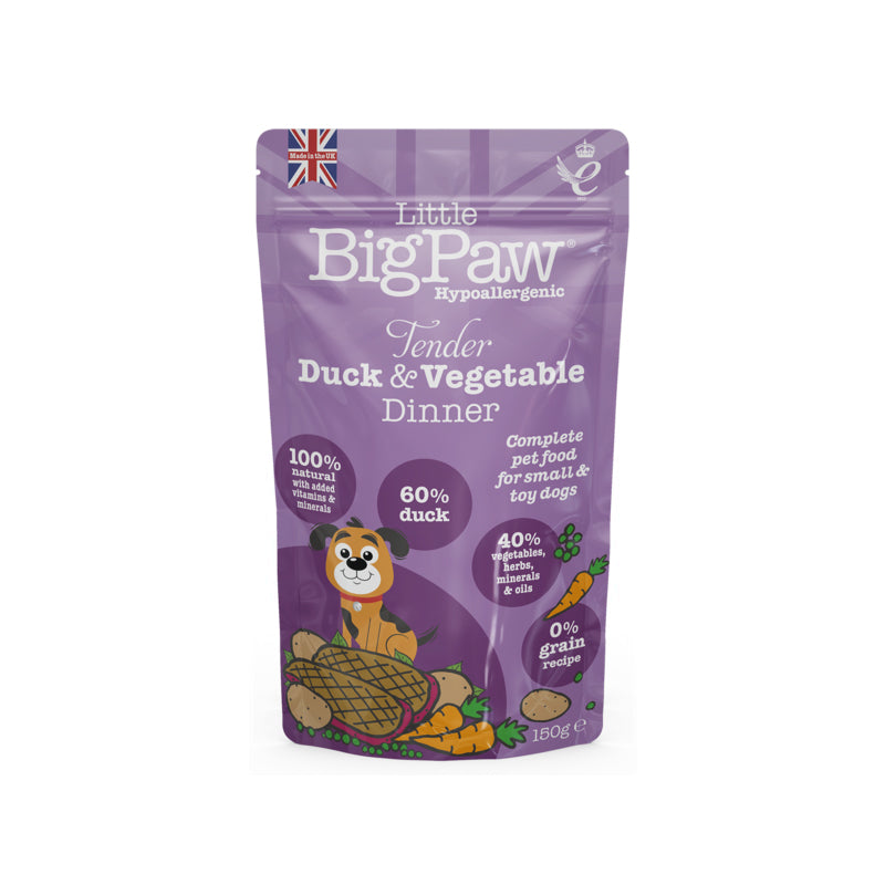 Little Big Paw Tender Duck & Vegetable Dinner