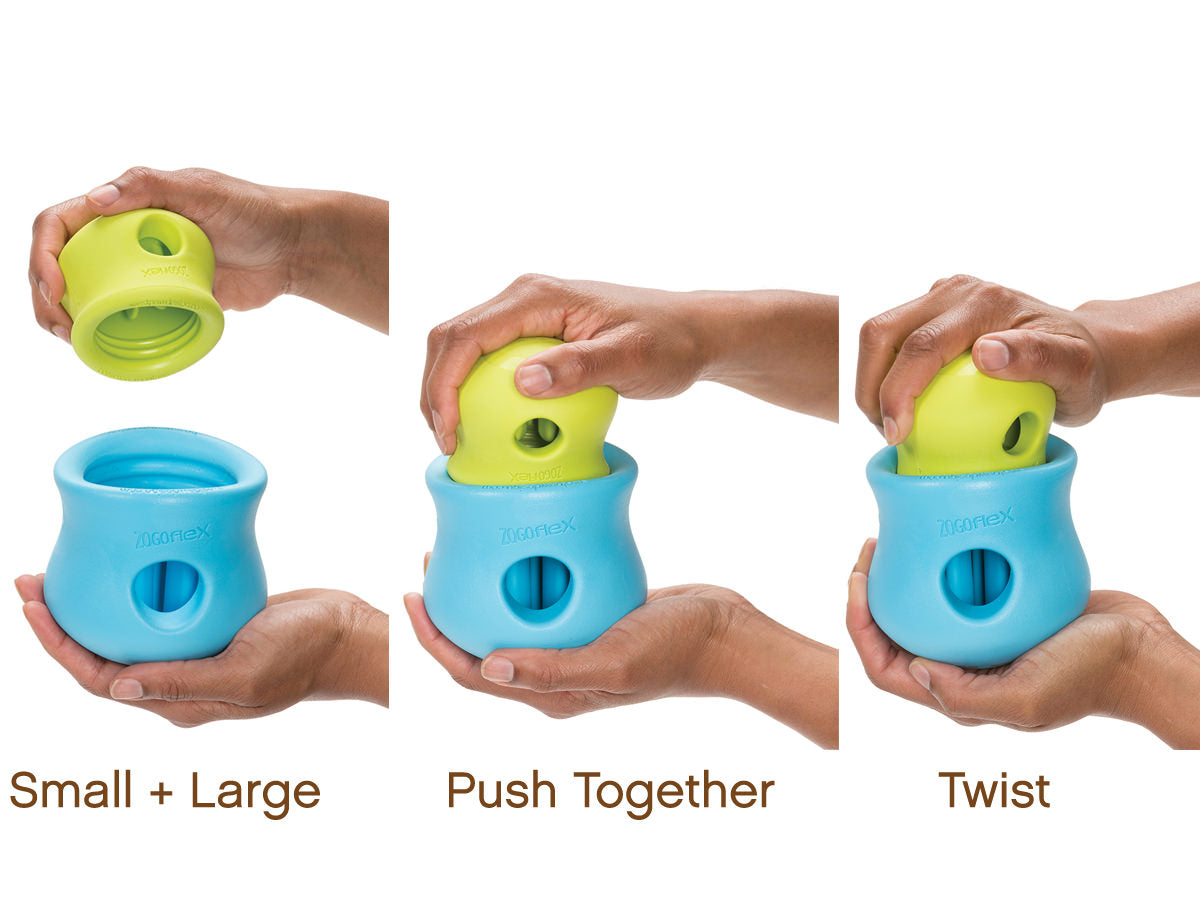 West Paw Zogoflex Toppl Treat Toy