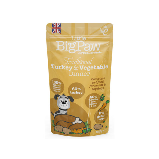 Little Big Paw Traditional Turkey & Vegetable Dinner